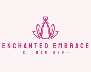 Lotus Perfume Scent logo design