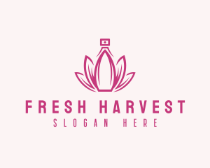 Lotus Perfume Scent logo design