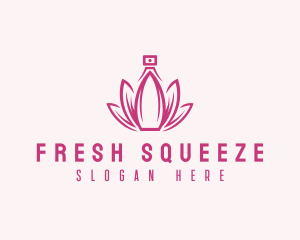 Lotus Perfume Scent logo design