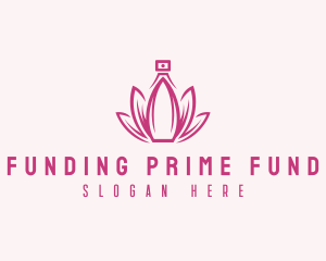 Lotus Perfume Scent logo design