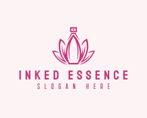 Lotus Perfume Scent logo design