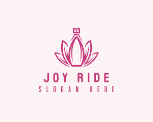 Lotus Perfume Scent logo design