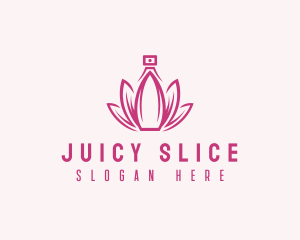 Lotus Perfume Scent logo design