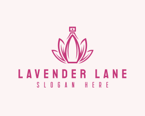 Lotus Perfume Scent logo design