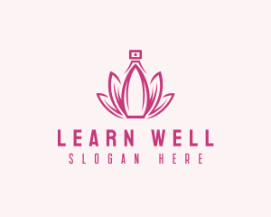 Lotus Perfume Scent logo design