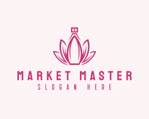 Lotus Perfume Scent logo design