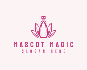 Lotus Perfume Scent logo design