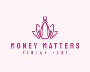 Lotus Perfume Scent logo design