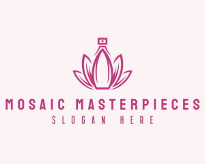 Lotus Perfume Scent logo design