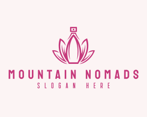 Lotus Perfume Scent logo design