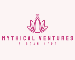 Lotus Perfume Scent logo design