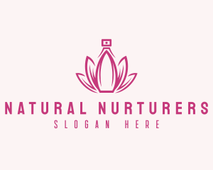 Lotus Perfume Scent logo design