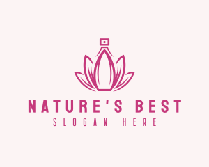 Lotus Perfume Scent logo design