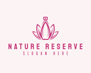 Lotus Perfume Scent logo design