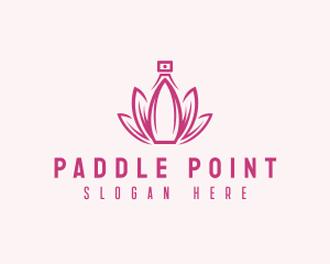 Lotus Perfume Scent logo design