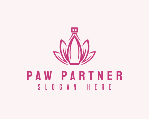 Lotus Perfume Scent logo design