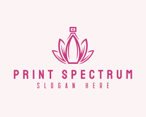 Lotus Perfume Scent logo design