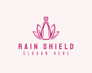 Lotus Perfume Scent logo design