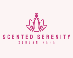 Lotus Perfume Scent logo design