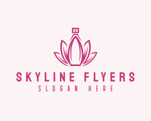 Lotus Perfume Scent logo design