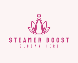 Lotus Perfume Scent logo design