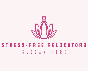 Lotus Perfume Scent logo design