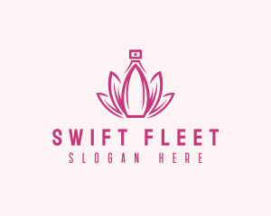 Lotus Perfume Scent logo design