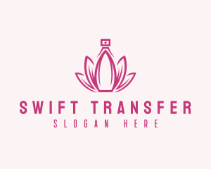 Lotus Perfume Scent logo design