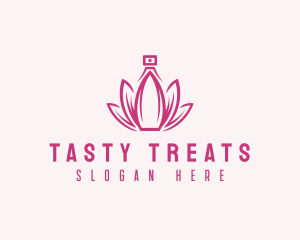 Lotus Perfume Scent logo design