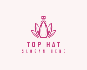 Lotus Perfume Scent logo design