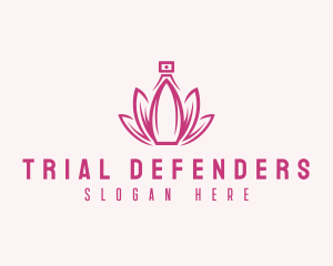 Lotus Perfume Scent logo design