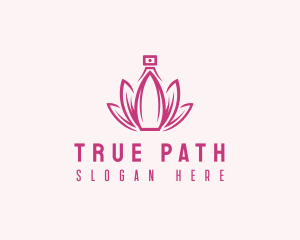 Lotus Perfume Scent logo design