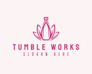 Lotus Perfume Scent logo design