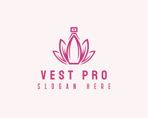 Lotus Perfume Scent logo design