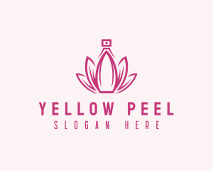 Lotus Perfume Scent logo design