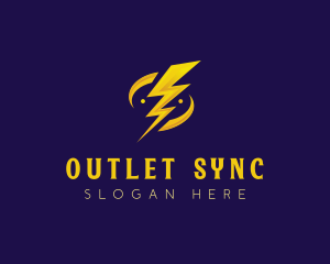 Lightning Bolt Outlet logo design