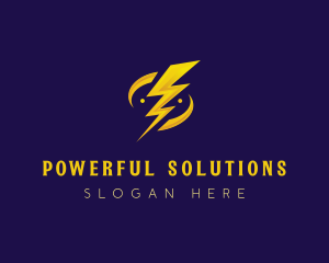 Lightning Bolt Outlet logo design