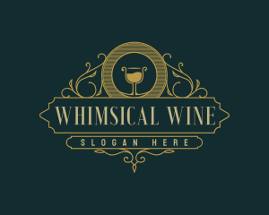 Elegant Wine Bistro logo design