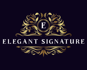 Elegant Floral Decor logo design