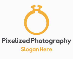 Wedding Ring Jewelry logo design