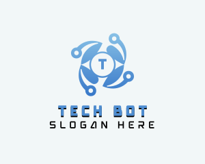 Cyber AI Technology logo design