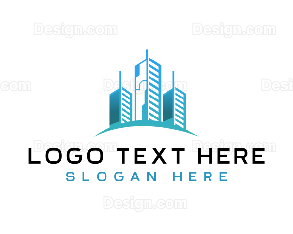 Architectural Building Property Logo