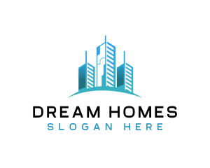 Architectural Building Property Logo