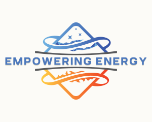 Cooling Heating Energy Ventilation logo design