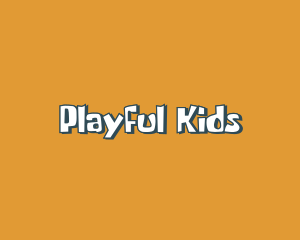 Silly Playful Daycare logo design