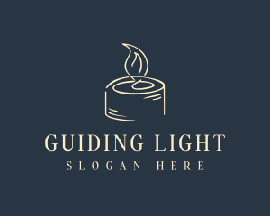 Candle Light Ritual logo design