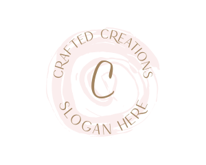 Feminine Watercolor Salon Boutique logo design