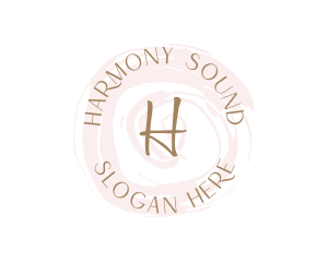 Feminine Watercolor Salon Boutique logo