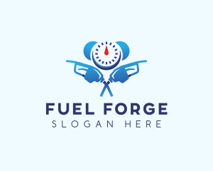 Gasoline Diesel Petroleum logo design