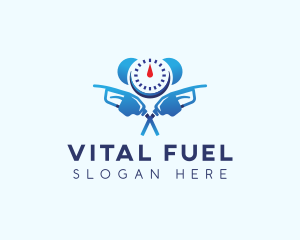 Gasoline Diesel Petroleum logo design